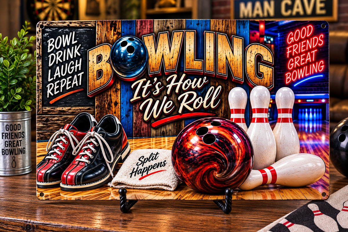 Bowling Cutting Board