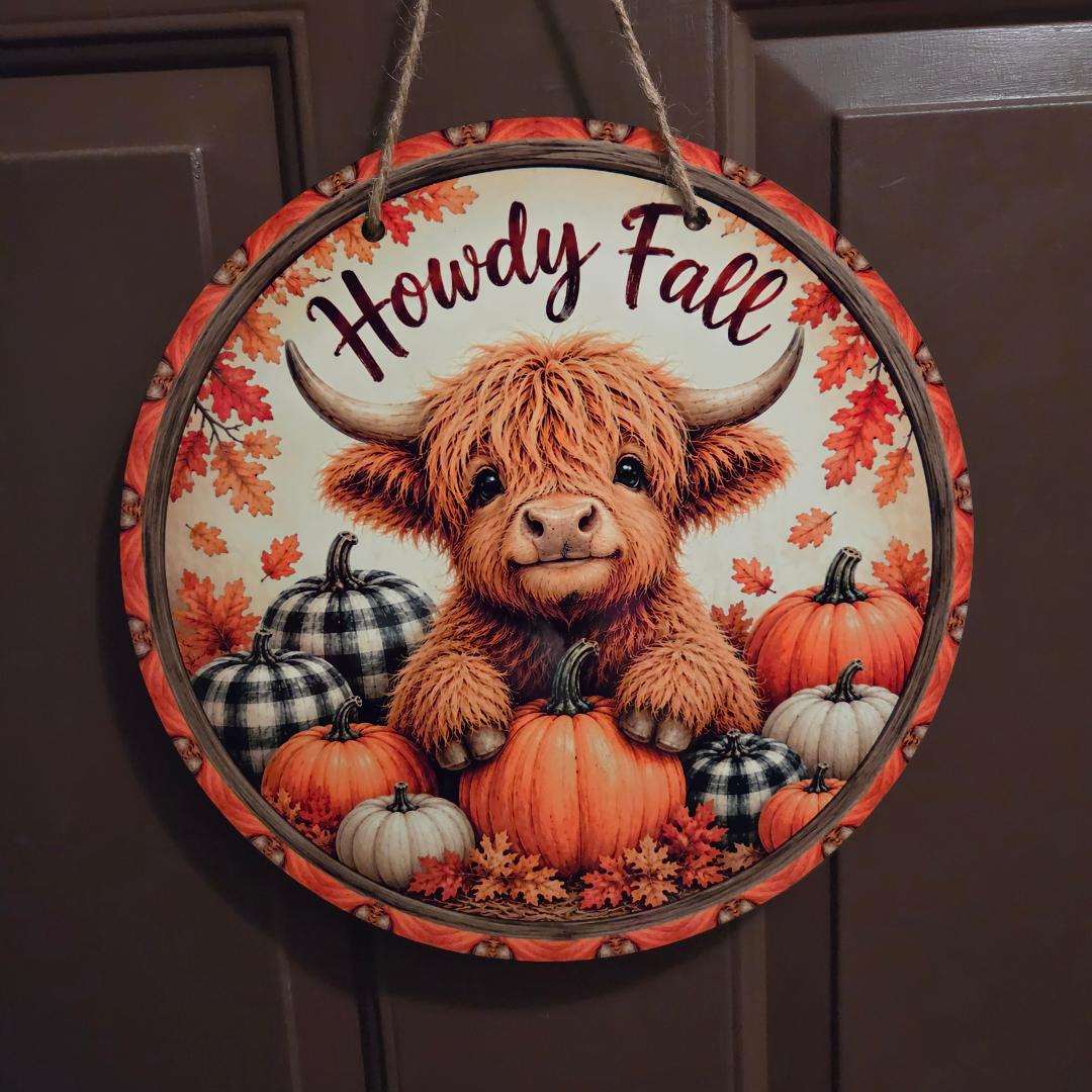 Howdy Fall Highland
