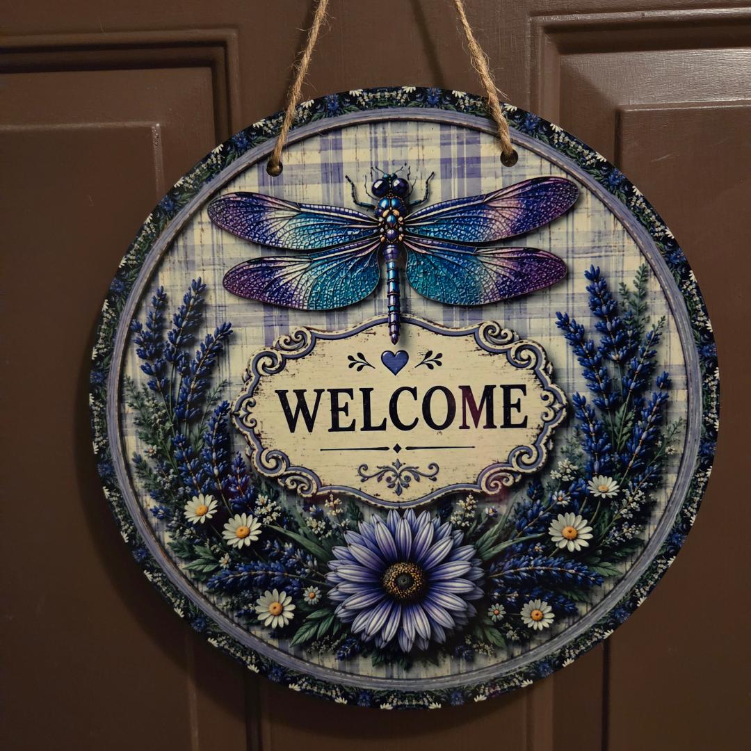 Lavender Dragon Fly