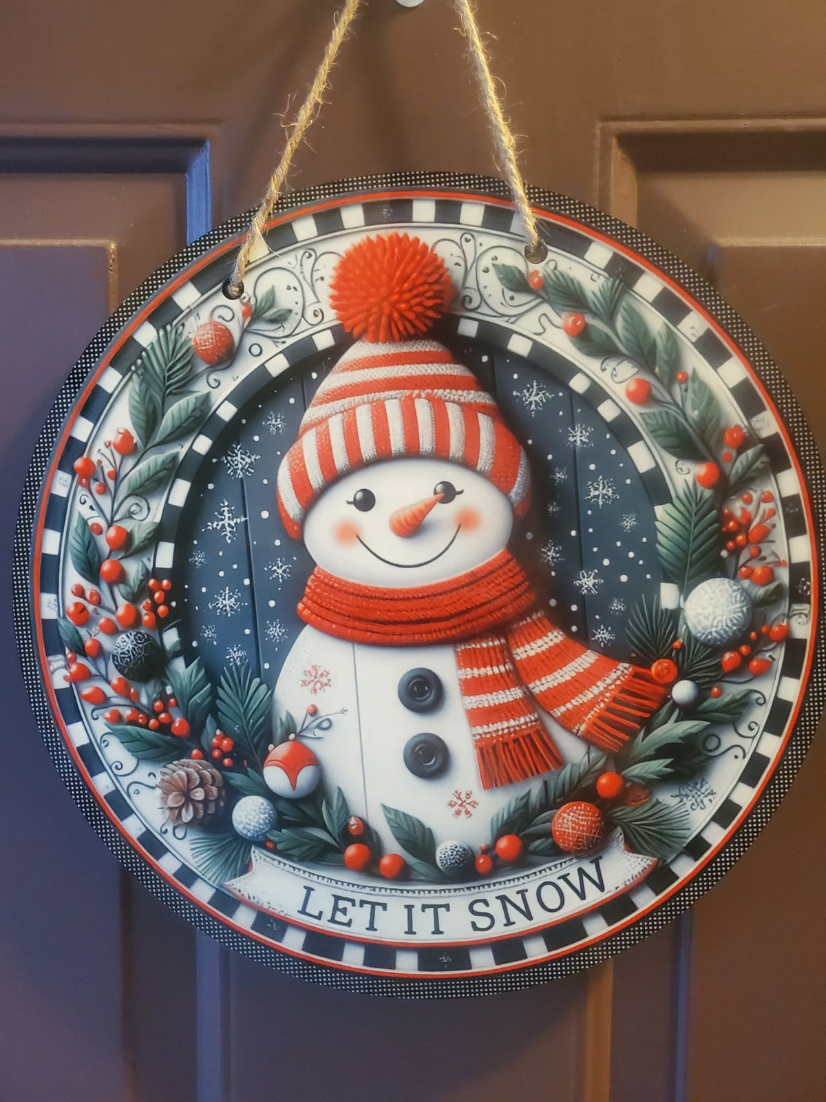Let It Snow Snowman