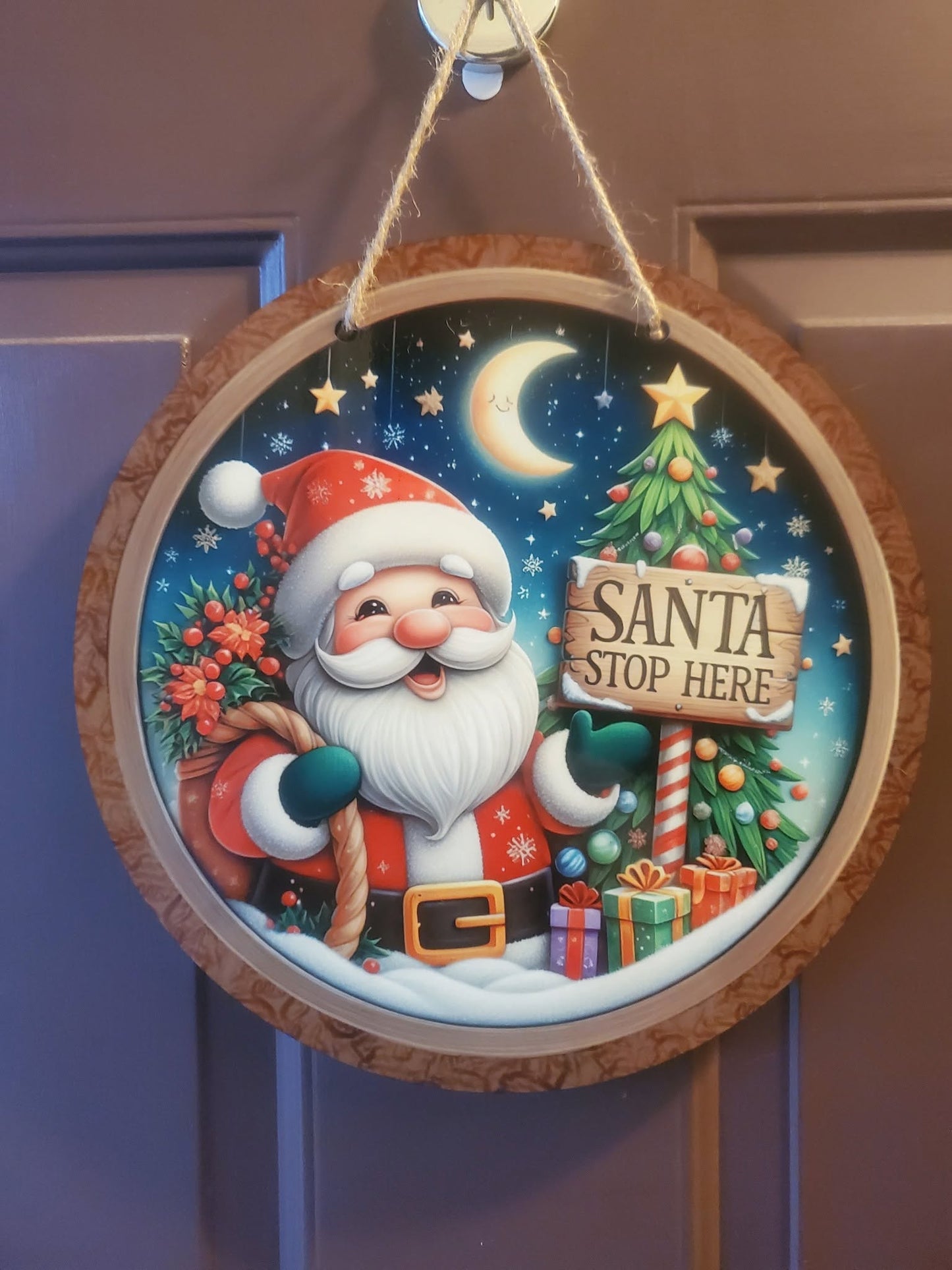 Santa Stop Here