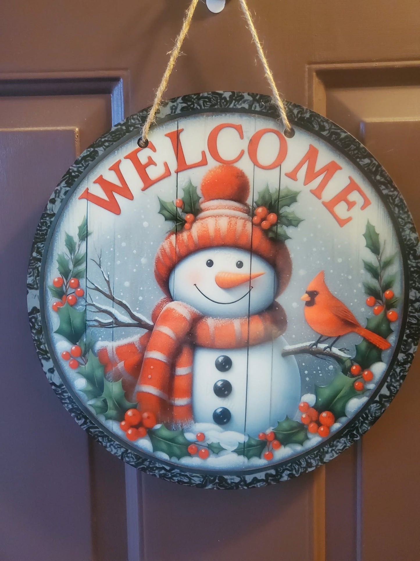 Snowman Cardinal
