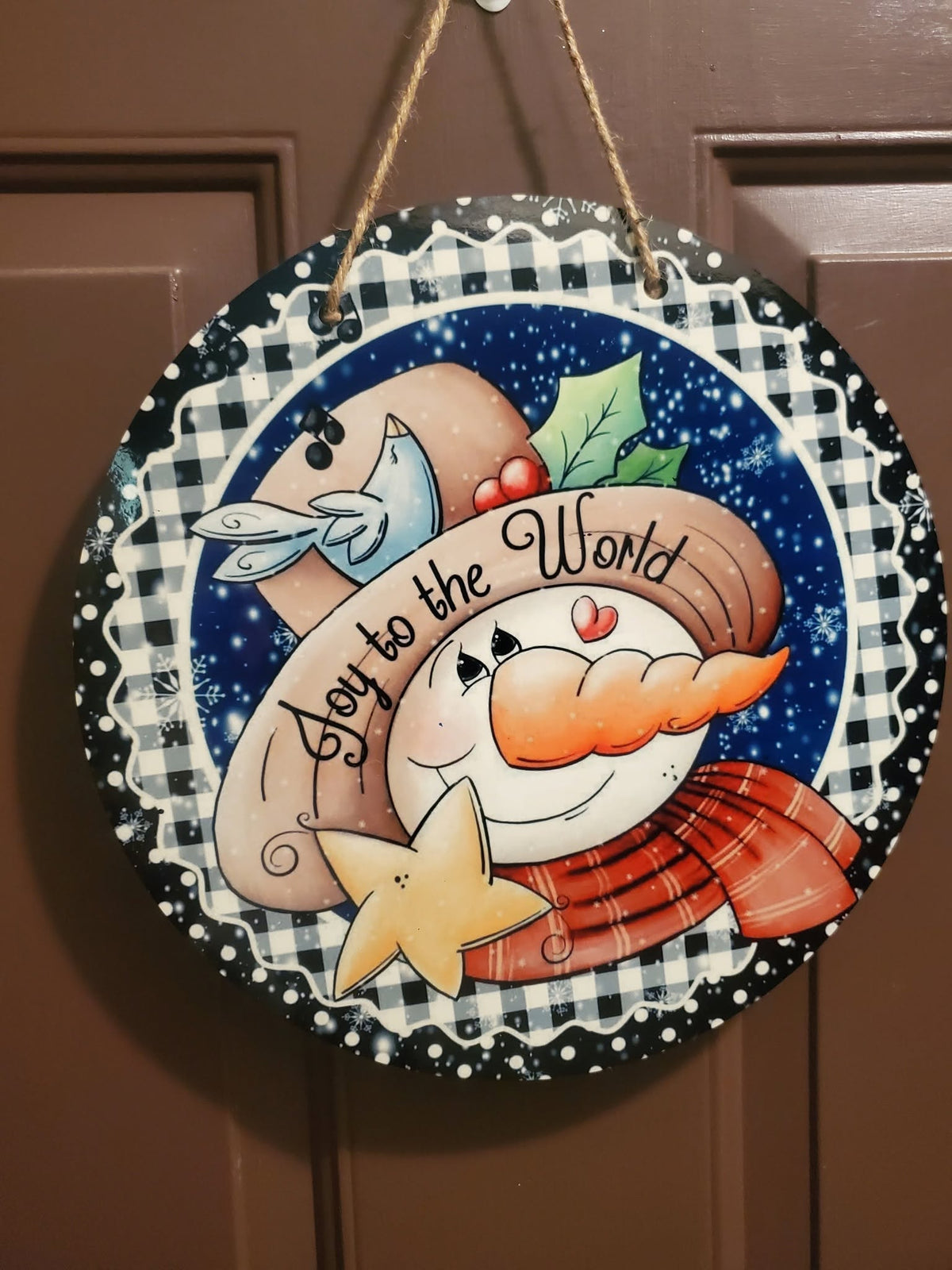 Snowman Joy To The World